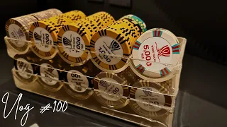 Winning 100k (Again) 1/2 |  Poker Vlog #100