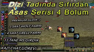 Sıfırdan Asas Serisi #4 I BRONZE PREMİUM ALDIK I 4 SAAT GRELL FARM I 40 DEF AÇTIK