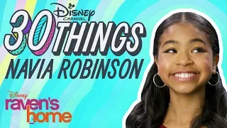 30 Things with Navia Robinson | Raven's Home | Disney Channel