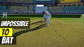 BATTING On The WORST PITCH In Cricket 24