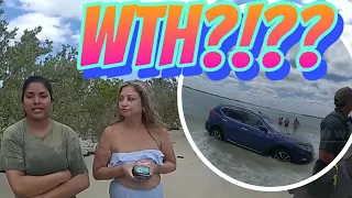 Drunk Driver Thinks She Can Drive Wherever She Wants REACTION | @bodycamwatch