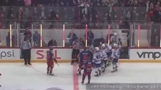 Ilja Kovaltshuk gets a game misconduct against Jokerit