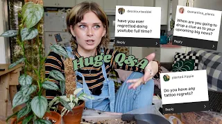 answering your personal & planty questions ❤️‍🔥