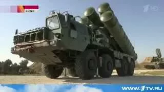 ЗРК С-400 оперативно доставлен авиабазу Хмеймим и заступил на боевое дежурство