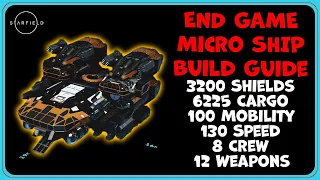 The Blister Beetle Micro Class C Ship Building Guide | Starfield Small Ships