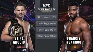 СТИПЕ МИОЧИЧ vs ФРАНСИС НГАННУ 2 Бой в UFC / UFC 260