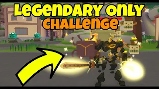 Legendary Only Challenge!! Roblox Giant Simulator