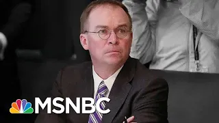 See New Impeachment Evidence Cornering Trump's Top Aide Mulvaney | The Beat With Ari Melber | MSNBC