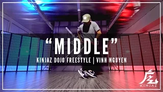 @djsnake @bipolarsunshine "Middle" by Vinh Nguyen (Freestyle) | KINJAZ
