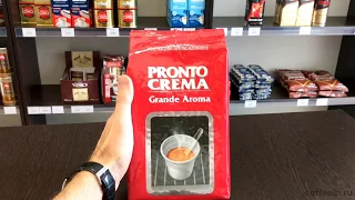 Обзор зернового кофе Lavazza Pronto Crema