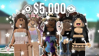 Last One Found WINS $5K ROBUX w/ YouTubers || Bloxburg Challenge