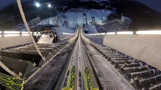 GoPro ski jumping