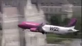 Airbus Low Pass in Budapest 1 May WIZZ   YouTube