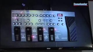 BOSS ME-80 Guitar Multi-FX Demo - Sweetwater at Winter NAMM 2014