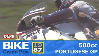 1987 Portugese Bike Grand Prix | Round 13 | 500cc Race