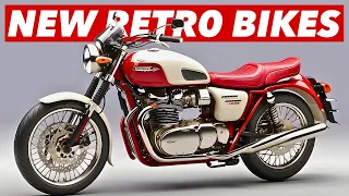 Top 7 New RETRO Motorcycles For 2024