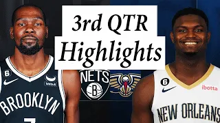 Brooklyn Nets vs. New Orleans Pelicans Full Highlights 3rd QTR | Jan 6 | 2022-2023 NBA Season