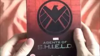 Agents of Shield Season 2 Bluray Boxset Unboxing/Seasons 1&2 Comparison