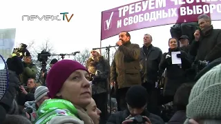 Шендерович на митинге в Петербурге 10 декабря  2011