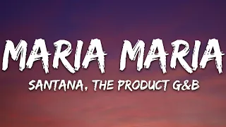 Santana - Maria Maria (Lyrics) (Sped Up)