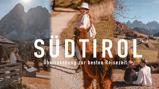 Südtirol im Herbst - Überraschung Seiser Alm und Alpakas