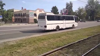 Трамвай 71-619КТ 018 маршрут 2 перегон пос. Кирова- Голутвин(2)