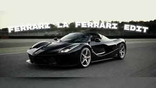 Ferrari La Ferrari Aperta 4k Edit!