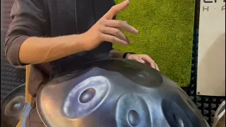 Handpan E Equinox scale