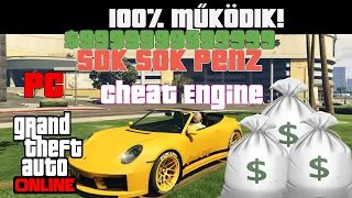 🔥🔥 PC-n cheat engine-el🔥🔥Gta V online* Így lehetsz néhány másodperc alatt milliomos