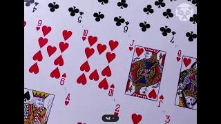 Making process of poker card