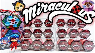 Miraculous Kwami Box toy unboxing |  Bandai Chibi Miracle Box Playset | Satisfying 20 mins ASMR