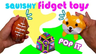toys fidget/Diy squishy fidget toys tiktok compilation/ Антистресс  из бумаги сквиш