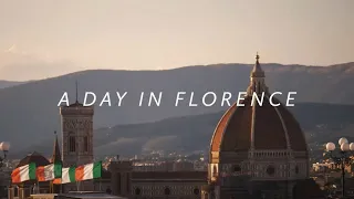 Cinematic Travel Video Beautiful Florence (Italy) - Amazing City Views