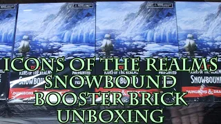 Icons of the Realms Snowbound Booster Brick Unboxing