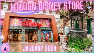 Disney Store London Vlog January 2024 Come Shop With Me New Disney Parks Merch Haul ShopDisney Sales