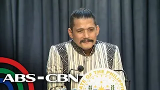 Sen. Robin Padilla talks to members of the media | ABS-CBN News