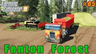 Making corn silage, spreading manure, plowing | Farming on Fenton Forest | FS 19 | Timelapse #04