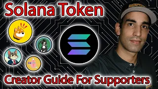 Creating a Solana Token Guide for Supporters of Channel