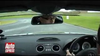 On board hot lap - Mercedes SL63 AMG