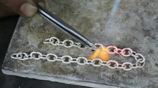 Sterling  Silver Charm Bracelet Chain Making. Sterling Silver Charm Bracelet. AR Jewellery।