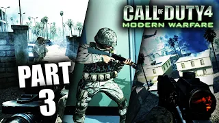 CALL OF DUTY 4 MODERN WARFARE Gameplay Walkthrough Part 3 "Charlie Don't Surf" (Mr Game Home)