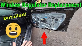 Genesis Sedan - Window Regulator Replacement (09-14)