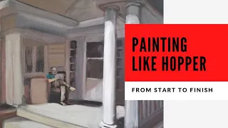 Painting Like Edward Hopper