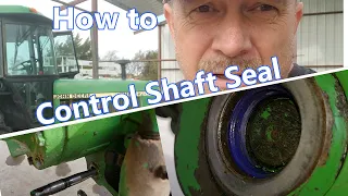 John Deere 2750 Rear Load Control Shaft seals (3 point ) HOW TO VIDEO