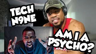 TECH N9NE WEEK #7 - AM I PSYCHO - FT. HOPSIN & B.O.B - REACTION