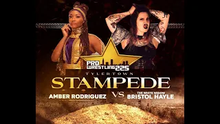 Stampede: Amber Rodriguez vs. Bristol Hayle