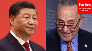 JUST IN: Chuck Schumer Asked Point Blank If He Trusts Xi Jinping After Their Meeting