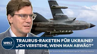 PUTINS KRIEG: Taurus-Raketen für die Ukraine? - "Ich verstehe, wenn man abwägt" I WELT Gespräch