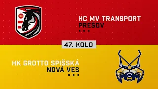 47.kolo HC MV Transport Prešov - HK GROTTO Spišská Nová Ves HIGHLIGHTS