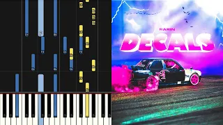 Rarin - Decals | Piano tutorial HARD | Cover by Moussetime